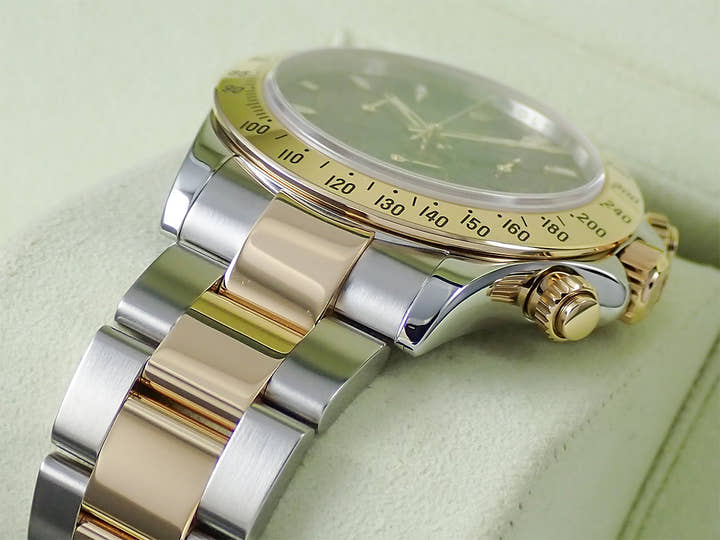 ロレックス デイトナ Ref.116523 ステンレススチール/イエローゴールド ブラック文字盤