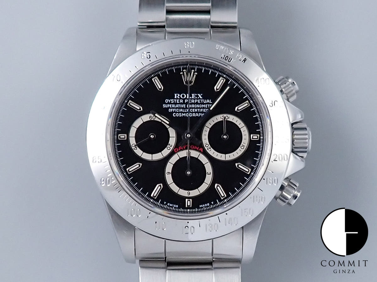 Rolex Daytona El Primero Ref. 16520 Stainless Steel Black Dial