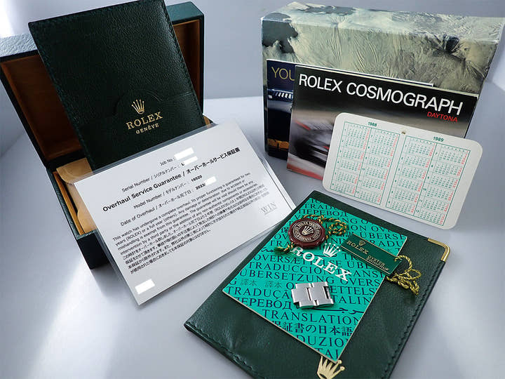 Rolex Daytona El Primero Ref. 16520 Stainless Steel Black Dial