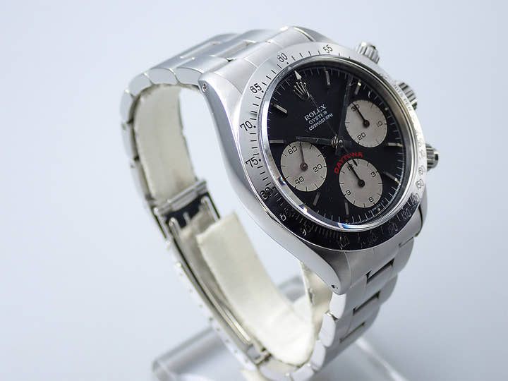 ロレックス デイトナ Ref.6265 ステンレススチール ブラック文字盤