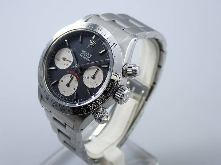 ロレックス デイトナ Ref.6265 ステンレススチール ブラック文字盤