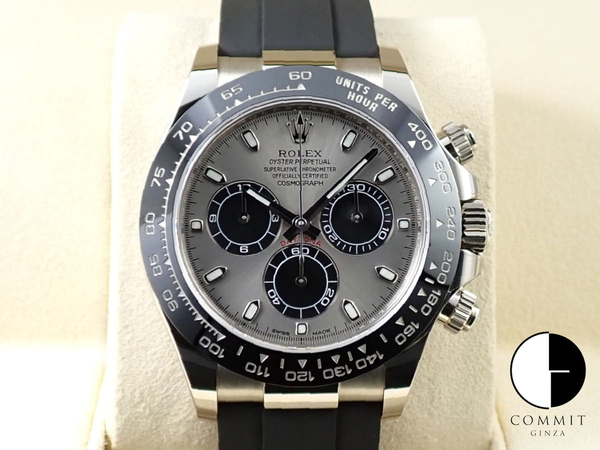 ロレックス デイトナ Ref.116519LN ホワイトゴールド スチールxブラック文字盤