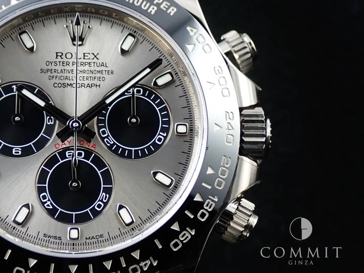 ロレックス デイトナ Ref.116519LN ホワイトゴールド スチールxブラック文字盤