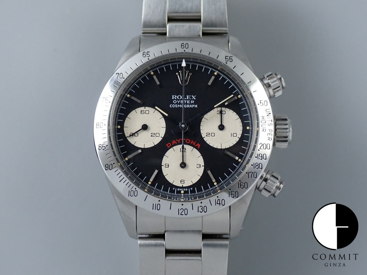 ロレックス デイトナ Ref.6265 ステンレススチール ブラック文字盤