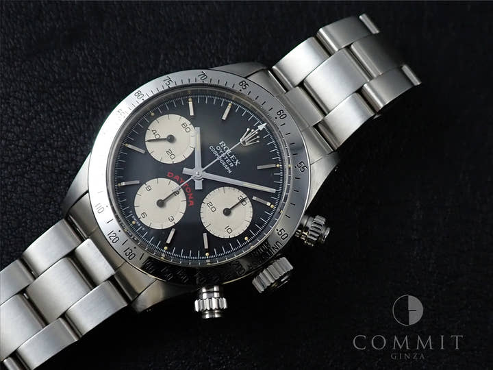 ロレックス デイトナ Ref.6265 ステンレススチール ブラック文字盤