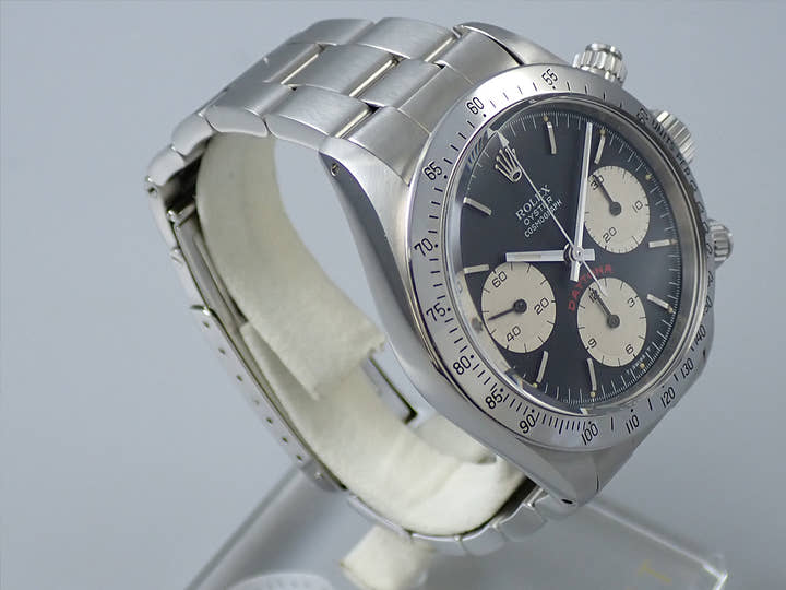ロレックス デイトナ Ref.6265 ステンレススチール ブラック文字盤