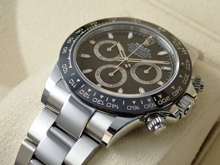 ロレックス デイトナ Ref.116500LN ステンレススチール ブラック文字盤