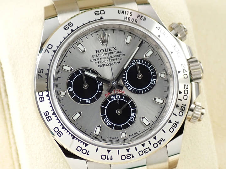 ロレックス デイトナ Ref.116509 ホワイトゴールド スチールxブラック文字盤