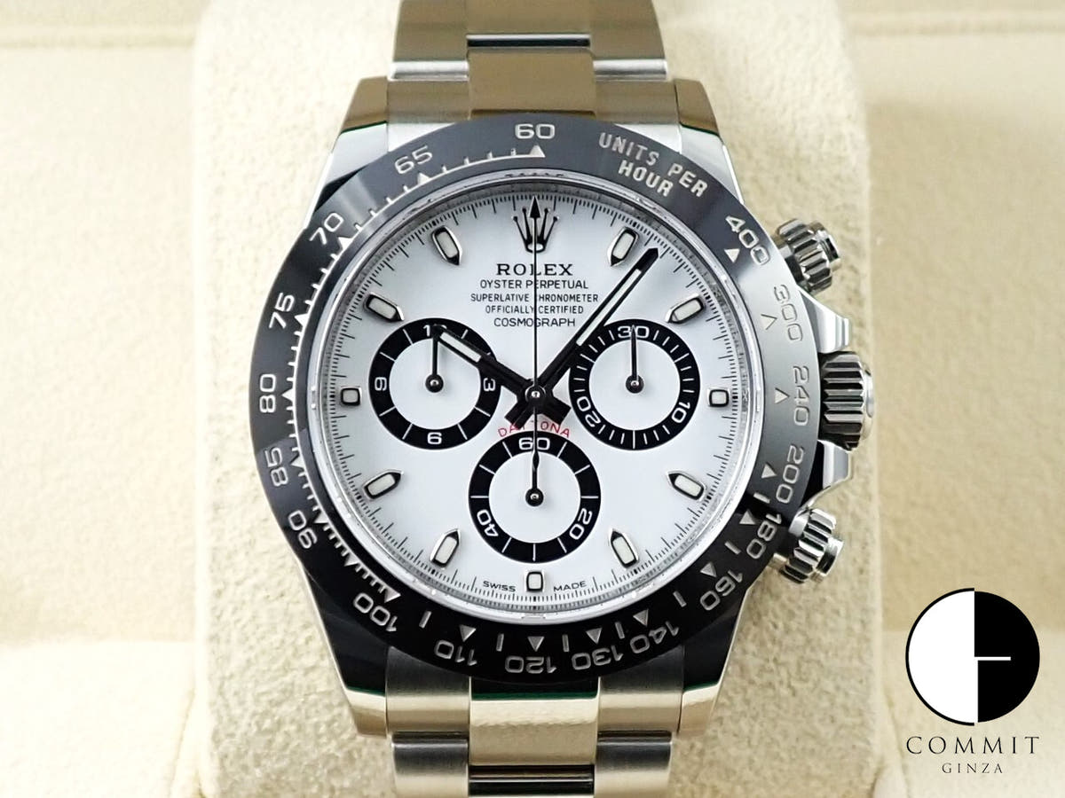 ロレックス デイトナ Ref.116500LN ステンレススチール ホワイト文字盤