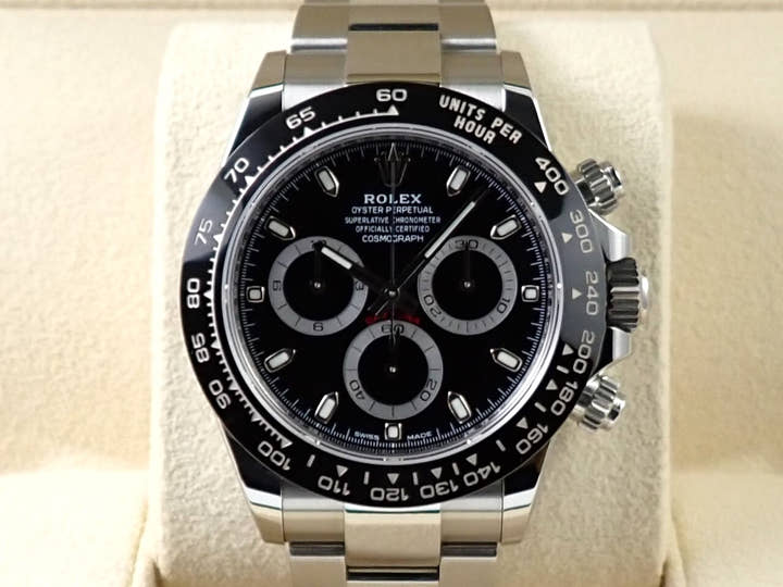 ロレックス デイトナ Ref.116500LN ステンレススチール ブラック文字盤