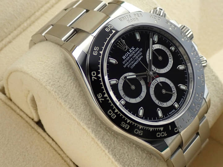 ロレックス デイトナ Ref.116500LN ステンレススチール ブラック文字盤