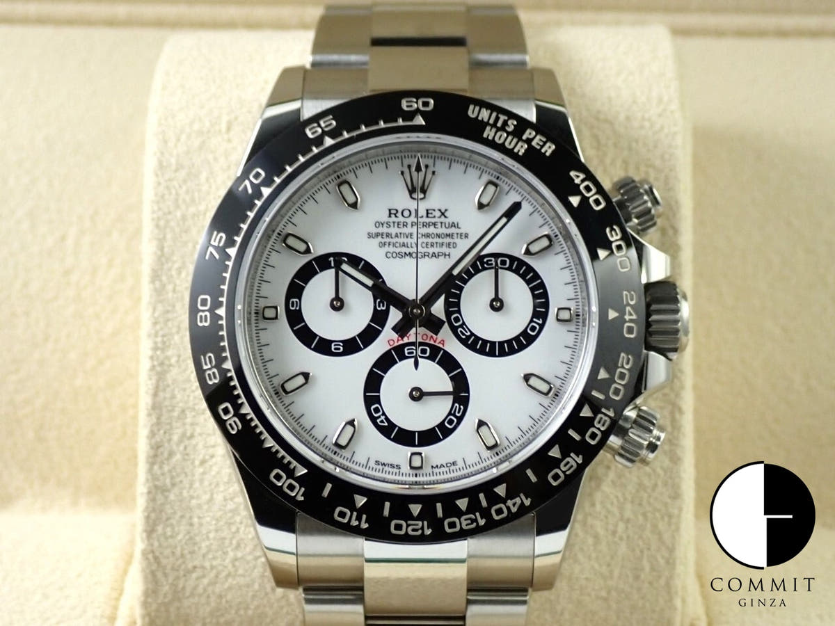 ロレックス デイトナ Ref.116500LN ステンレススチール ホワイト文字盤