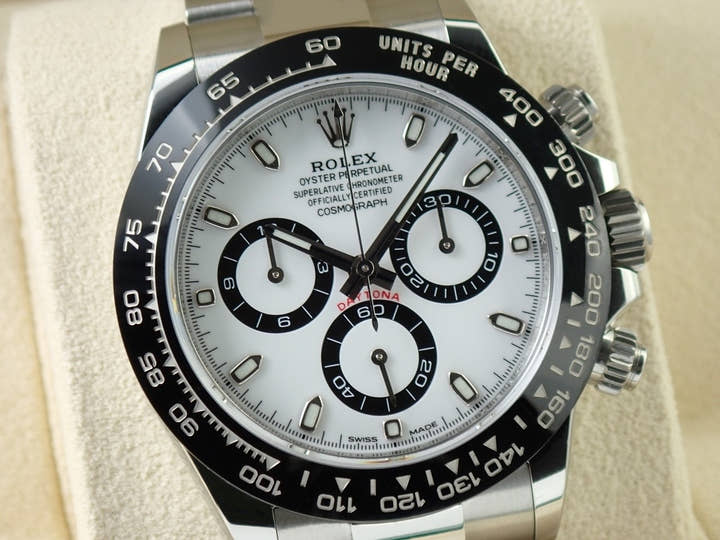 ロレックス デイトナ Ref.116500LN ステンレススチール ホワイト文字盤