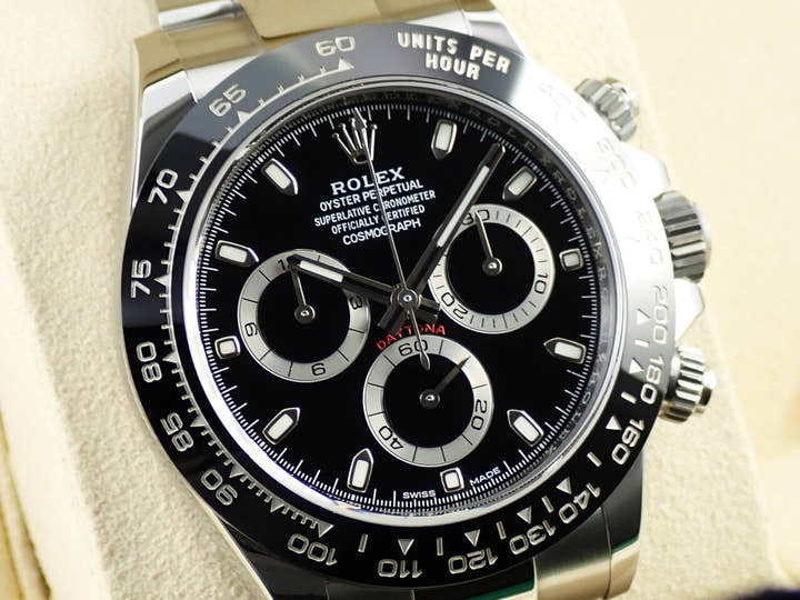 ロレックス デイトナ Ref.116500LN ステンレススチール ブラック文字盤
