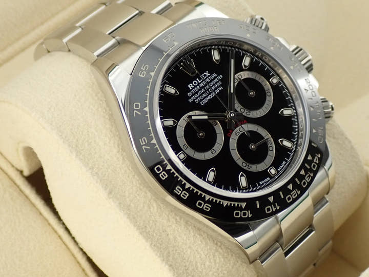 ロレックス デイトナ Ref.116500LN ステンレススチール ブラック文字盤