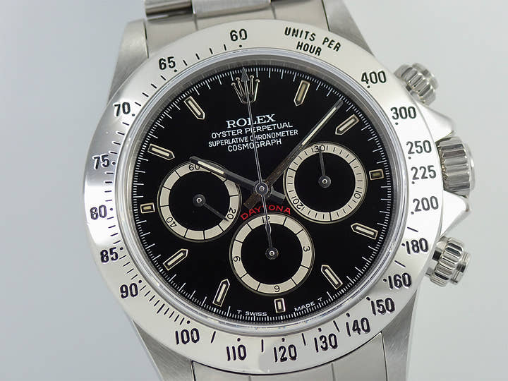 ロレックス デイトナ エルプリメロ Ref.16520 ステンレススチール ブラック文字盤