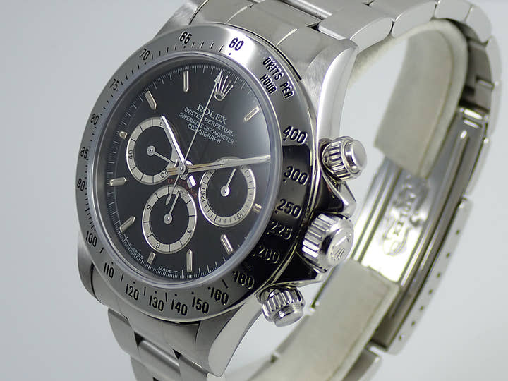 ロレックス デイトナ エルプリメロ Ref.16520 ステンレススチール ブラック文字盤
