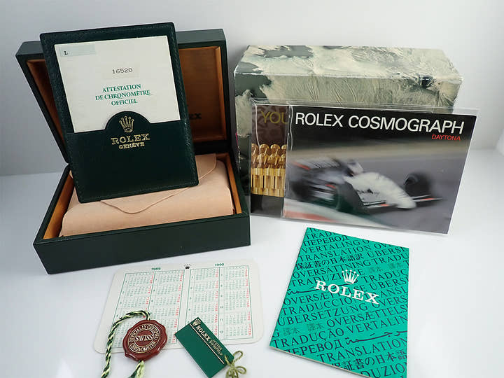 ロレックス デイトナ エルプリメロ Ref.16520 ステンレススチール ブラック文字盤