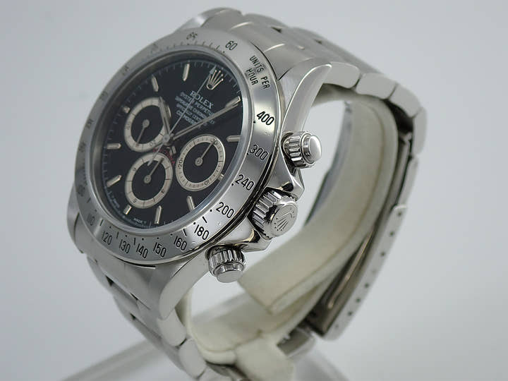 ロレックス デイトナ エルプリメロ Ref.16520 ステンレススチール ブラック文字盤