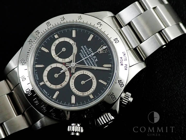 ロレックス デイトナ エルプリメロ Ref.16520 ステンレススチール ブラック文字盤
