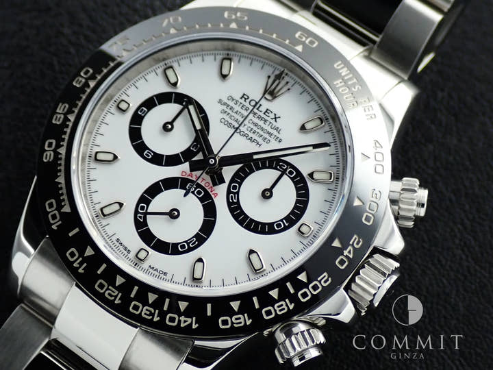 ロレックス デイトナ Ref.116500LN ステンレススチール ホワイト文字盤