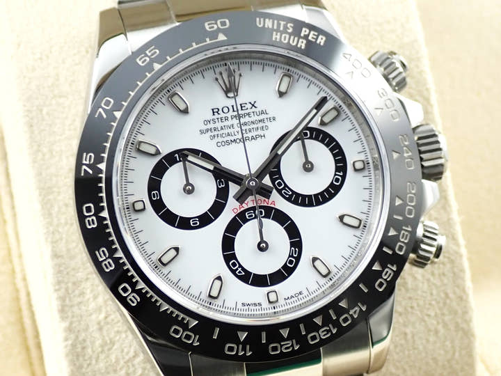 ロレックス デイトナ Ref.116500LN ステンレススチール ホワイト文字盤