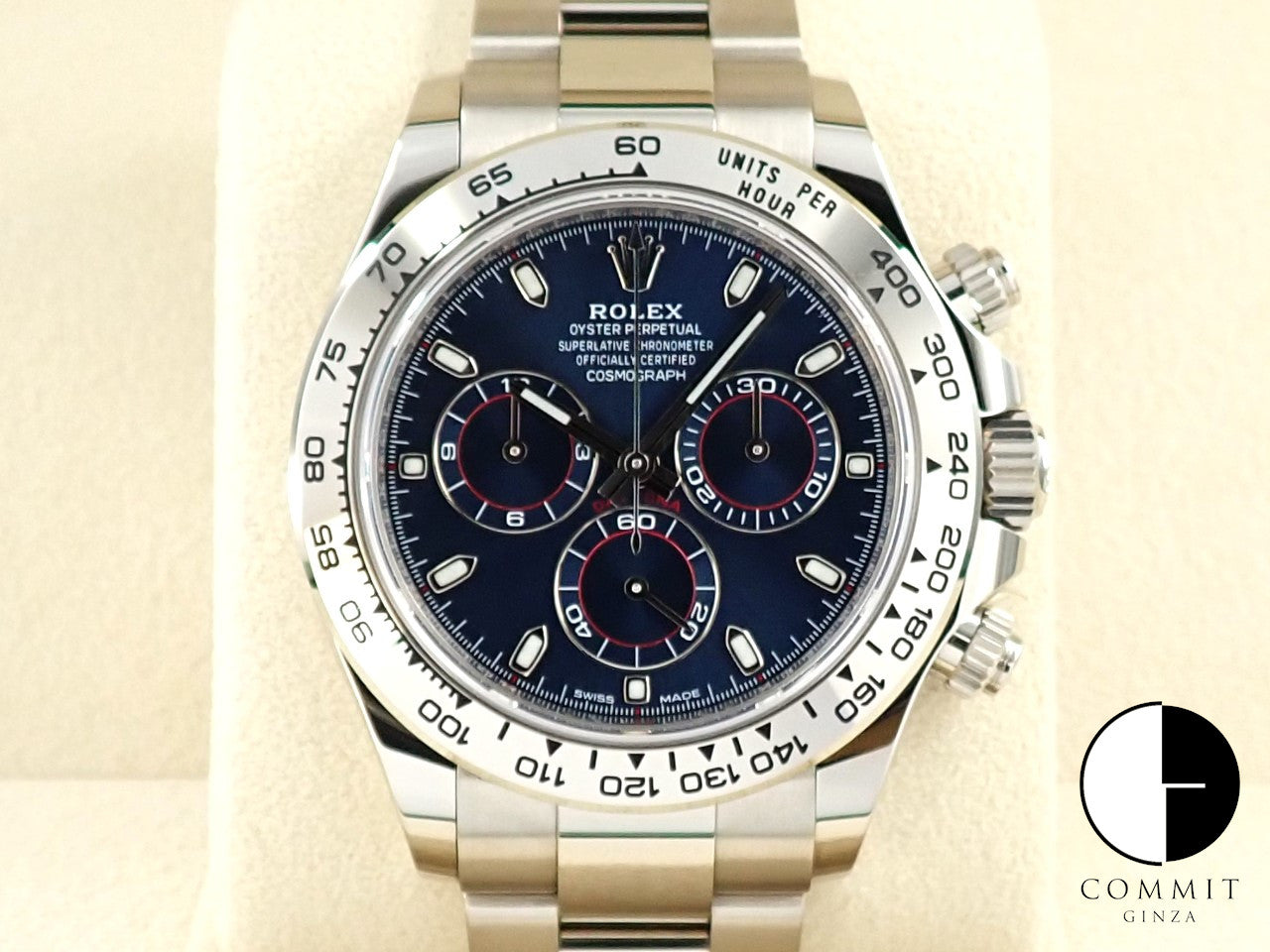 ロレックス デイトナ 116509 ブルー 美中古 Z5HH5J8F ｜高級