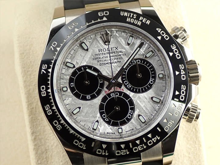 ロレックス デイトナ Ref.116519LN ホワイトゴールド メテオライト文字盤