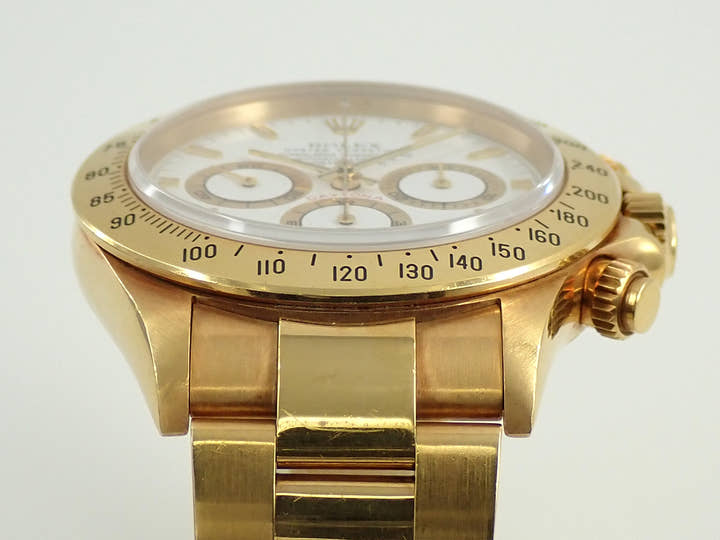 ロレックス デイトナ エルプリメロ Ref.16528 イエローゴールド ホワイト文字盤