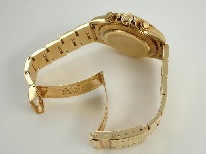 ロレックス デイトナ エルプリメロ Ref.16528 イエローゴールド ホワイト文字盤