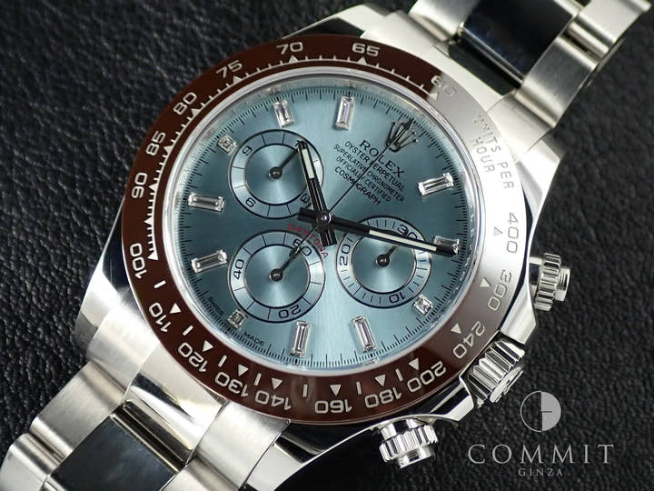 ロレックス デイトナ Ref.116506A プラチナ アイスブルー文字盤