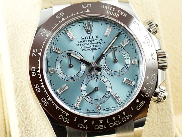 ロレックス デイトナ Ref.116506A プラチナ アイスブルー文字盤