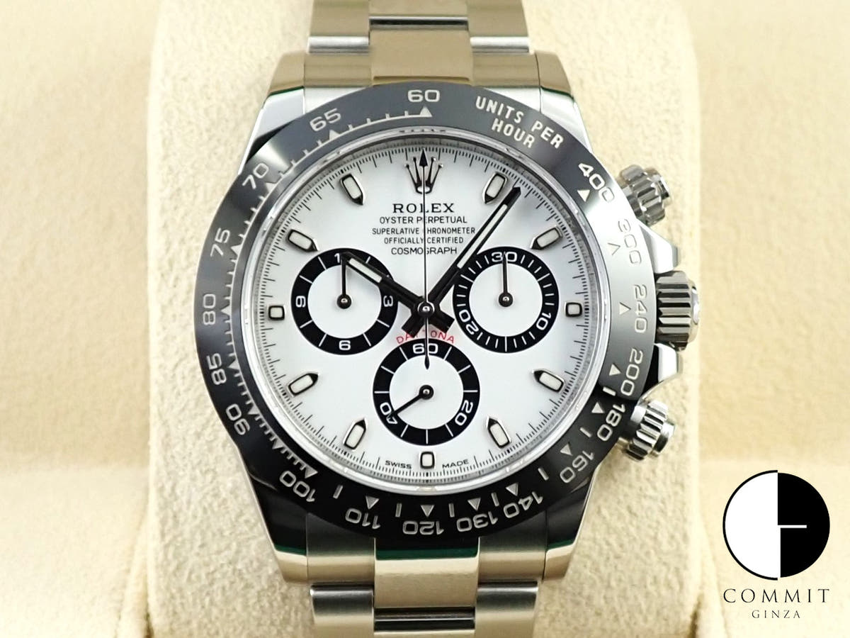 ロレックス デイトナ Ref.116500LN ステンレススチール ホワイト文字盤