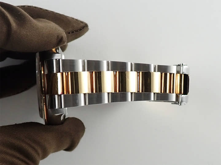 ロレックス デイトナ エルプリメロ Ref.16523NA ステンレススチール/イエローゴールド ホワイトシェルアラビア文字盤