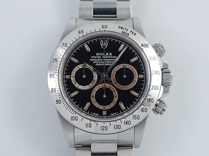 ロレックス デイトナ エルプリメロ Ref.16520 ステンレススチール ブラック文字盤