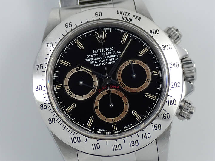 ロレックス デイトナ エルプリメロ Ref.16520 ステンレススチール ブラック文字盤