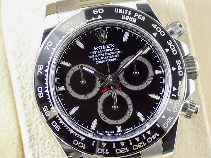 ロレックス デイトナ Ref.126500LN ステンレススチール ブラック文字盤