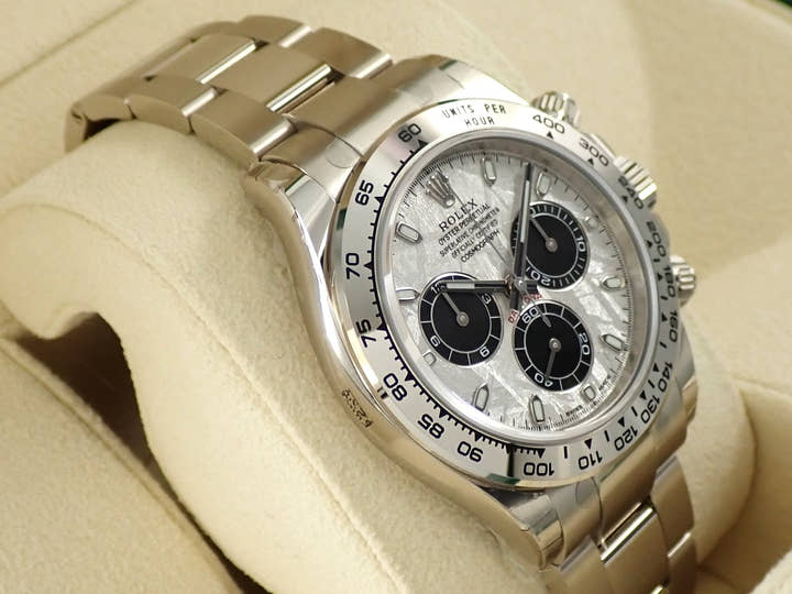 ロレックス デイトナ Ref.116509 ホワイトゴールド メテオライト文字盤