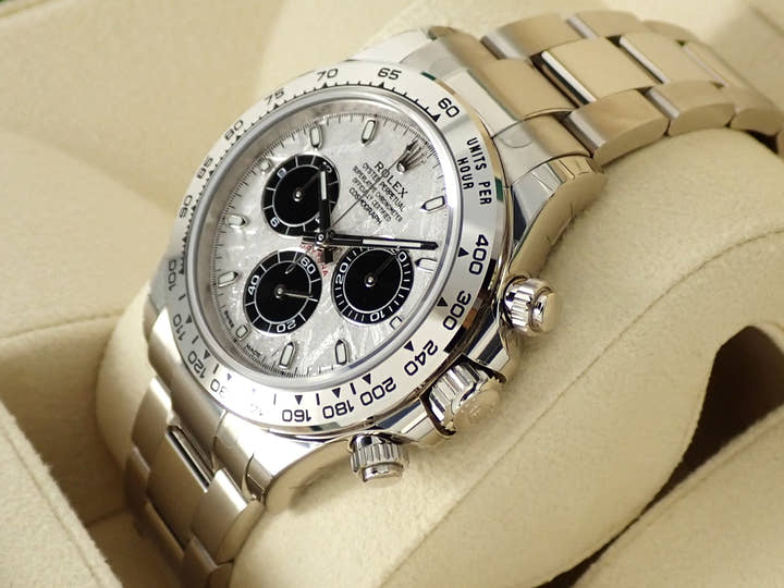 ロレックス デイトナ Ref.116509 ホワイトゴールド メテオライト文字盤