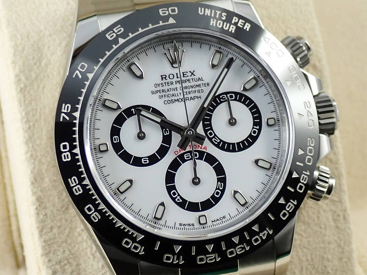 ロレックス デイトナ Ref.116500LN ステンレススチール ホワイト文字盤
