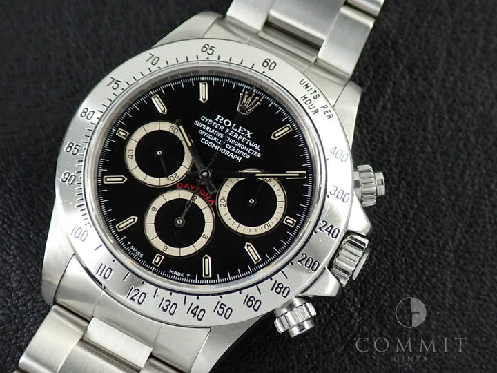 ロレックス デイトナ エルプリメロ Ref.16520 ステンレススチール ブラック文字盤