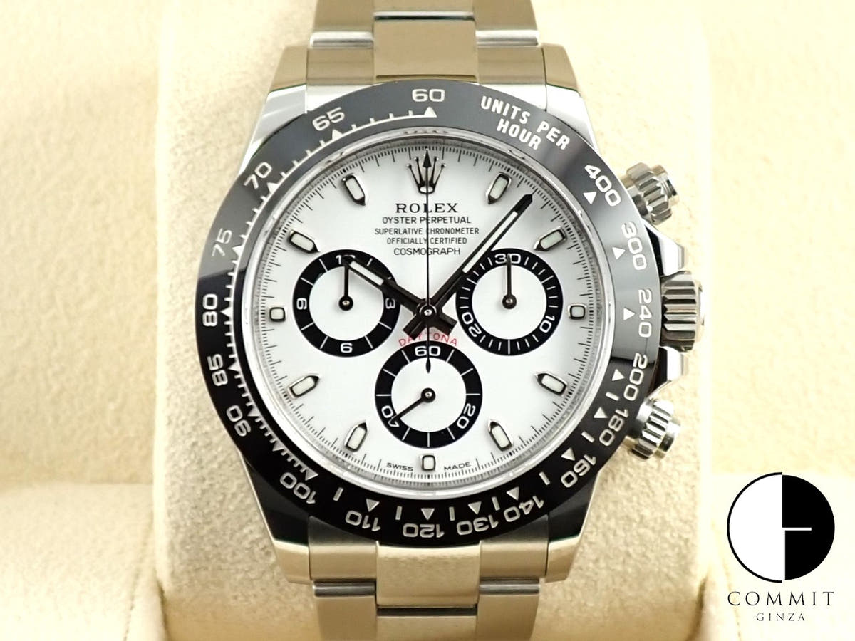 ロレックス デイトナ Ref.116500LN ステンレススチール ホワイト文字盤