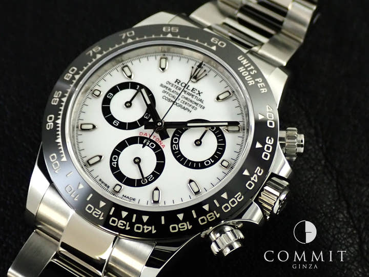ロレックス デイトナ Ref.116500LN ステンレススチール ホワイト文字盤