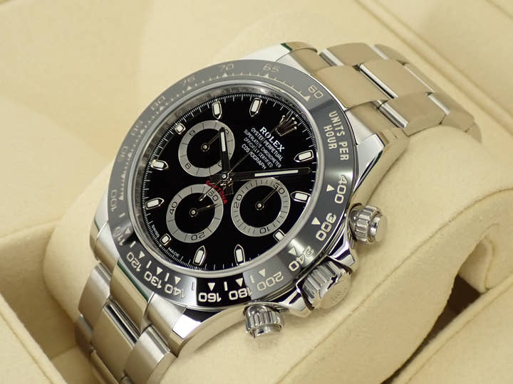 ロレックス デイトナ Ref.116500LN ステンレススチール ブラック文字盤