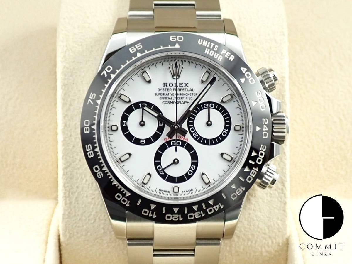 ロレックス デイトナ Ref.116500LN ステンレススチール ホワイト文字盤