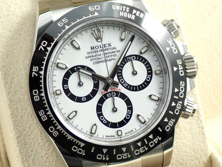 ロレックス デイトナ Ref.116500LN ステンレススチール ホワイト文字盤