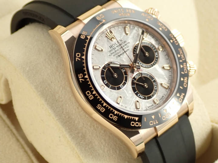 ロレックス デイトナ Ref.116515LN エバーローズゴールド メテオライト文字盤