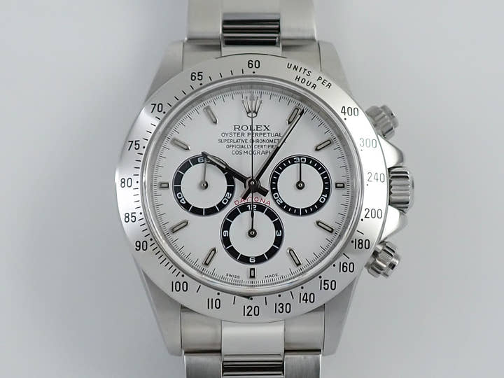 ロレックス デイトナ エルプリメロ Ref.16520 ステンレススチール ホワイト文字盤