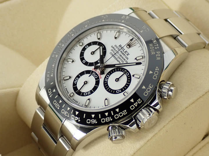 ロレックス デイトナ Ref.116500LN ステンレススチール ホワイト文字盤