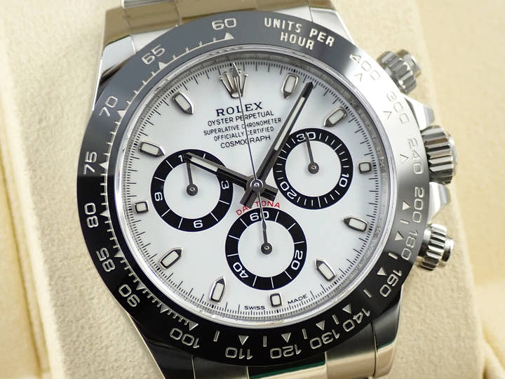 ロレックス デイトナ Ref.116500LN ステンレススチール ホワイト文字盤